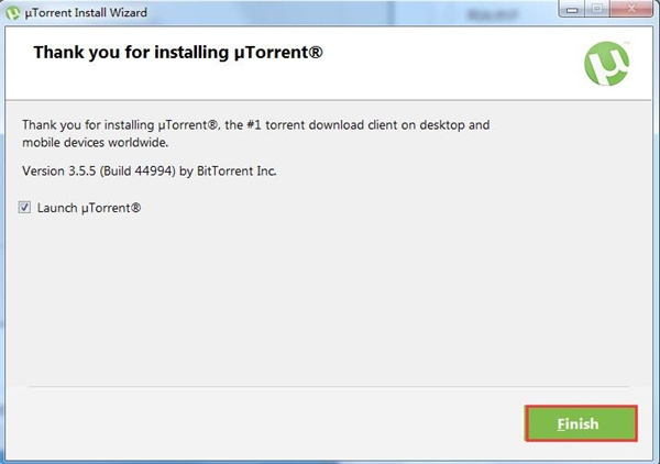 utorrent官方最新版 v3.5.5 精简版